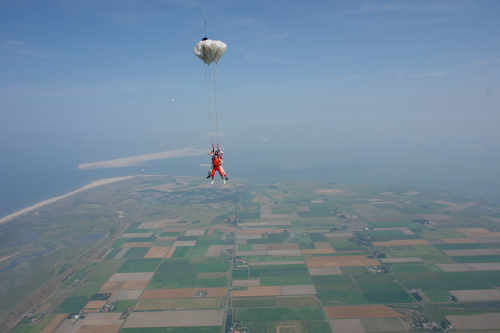 Parachute jumping