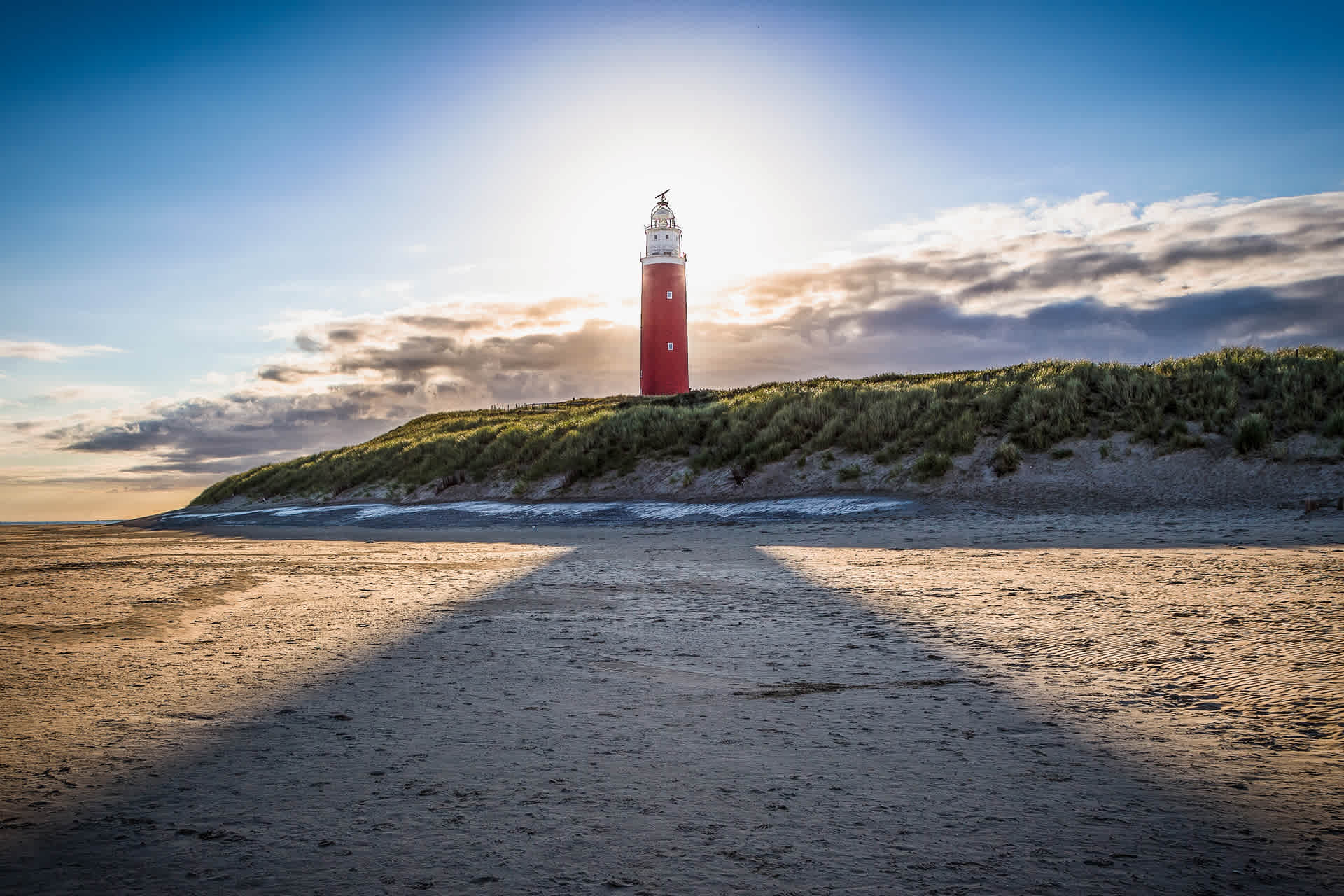 Vuurtoren-Zonsondergang-De-Krim-Texel